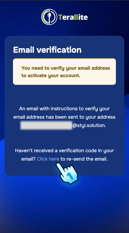 Send email verification