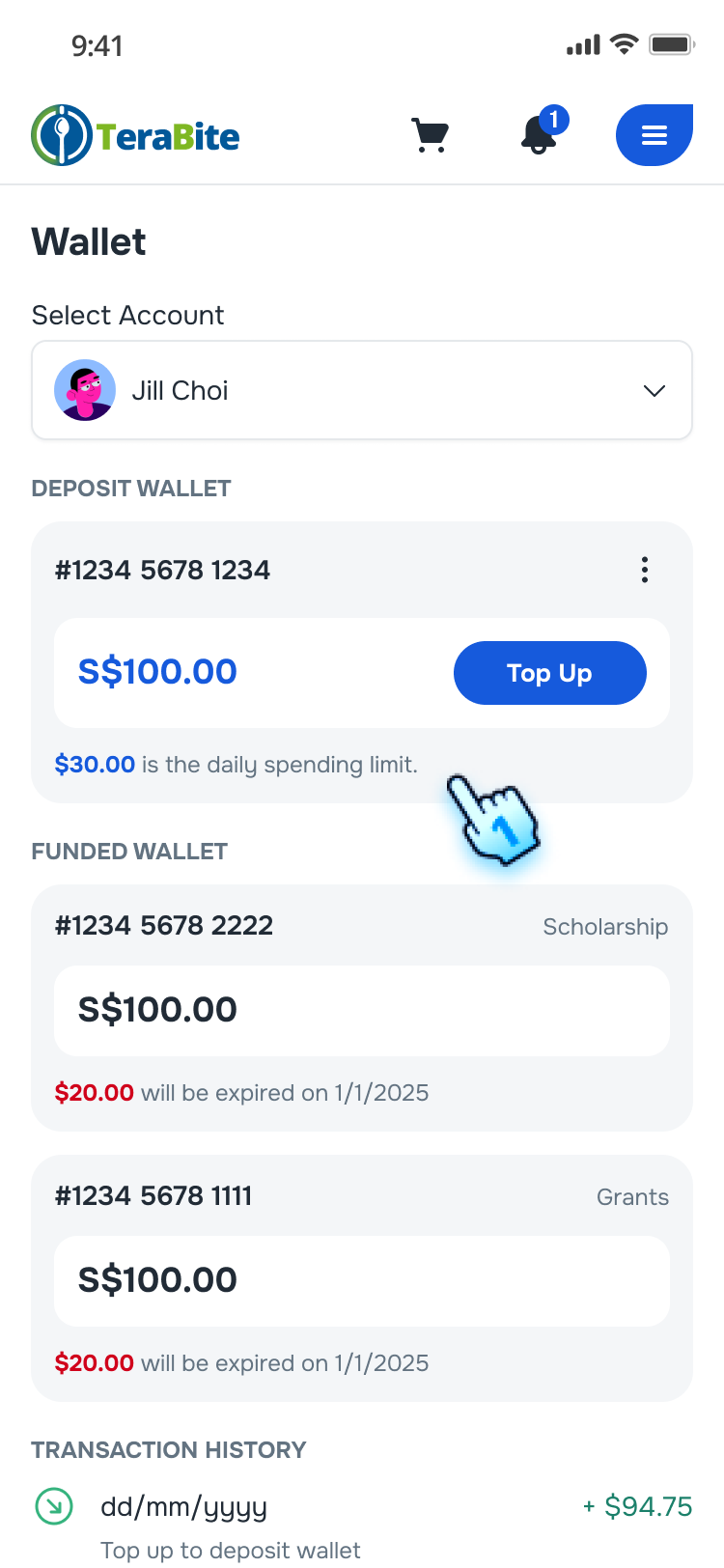Daily Spending Amount is set successfully